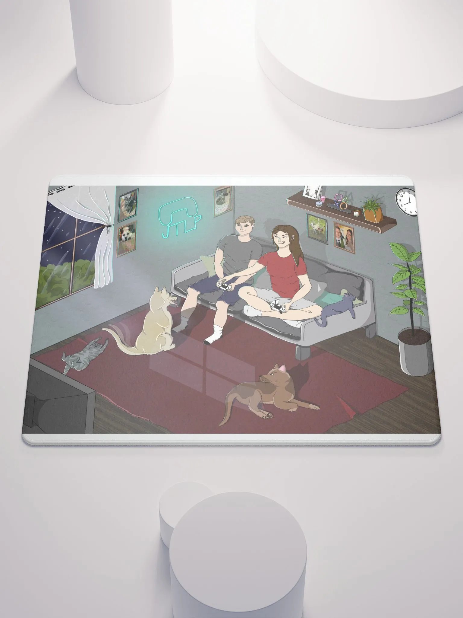 The Let's Plays Gaming Mouse Pad product image (1)