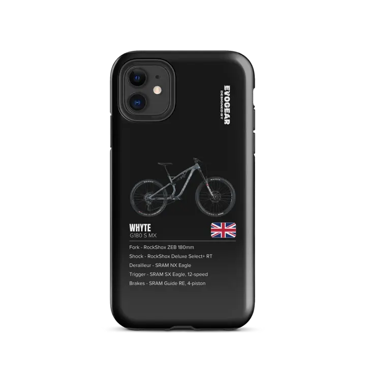 Black Whyte G180 S MX iPhone Case product image (47)