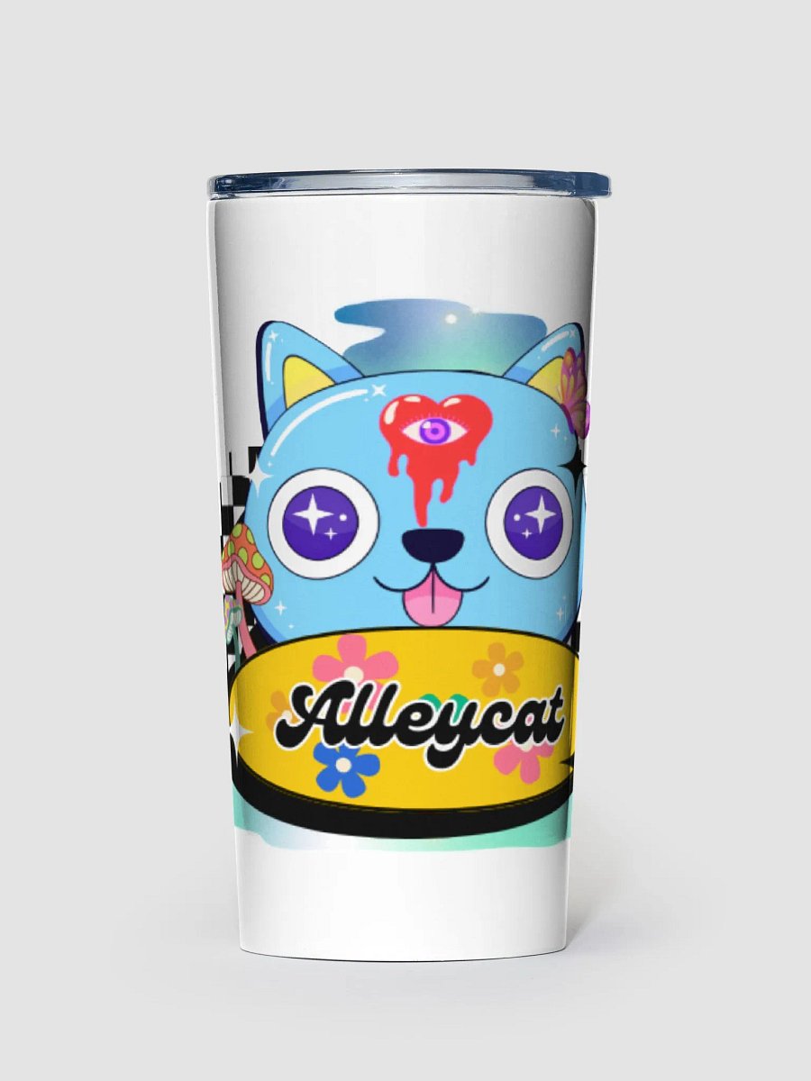 Psychedelic Alleycat Stainless Steel Tumbler product image (1)