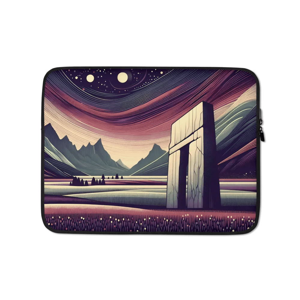 Strange Monolith - 12 Laptop Sleeve product image (1)