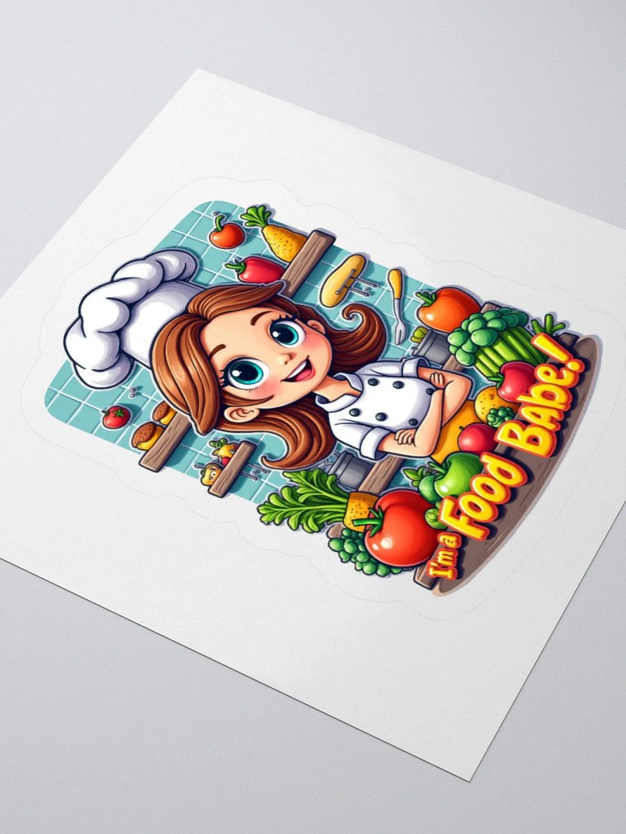 Food Babe Kiss Cut Stickers product image (10)