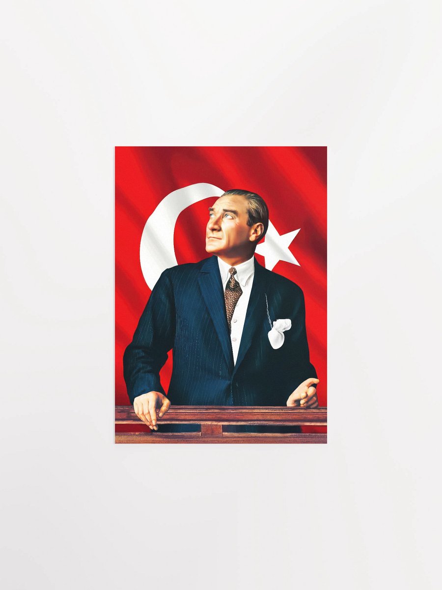 Atatürk Poster, Turkey — Mustafa Kemal Ataturk art product image (7)
