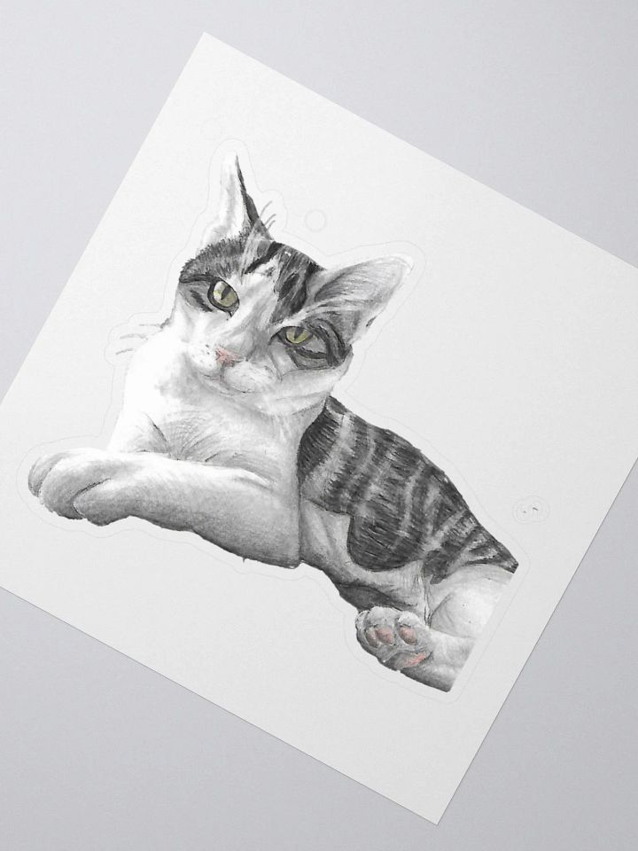 Cat Drawing Sticker product image (4)