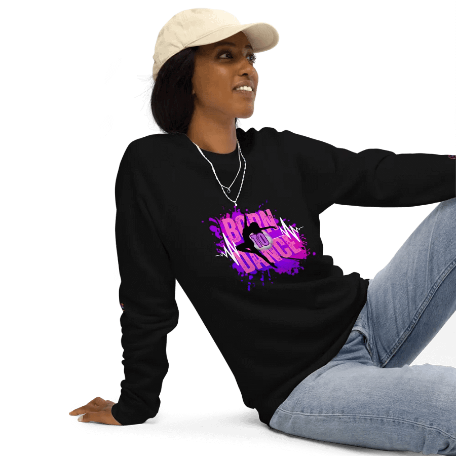 Energize Born to Dance Her Silhouette Organic Sweatshirt product image (4)