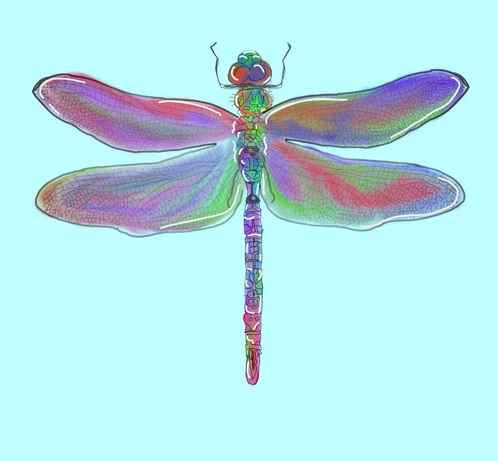 Dragonfly Sticker product image (1)