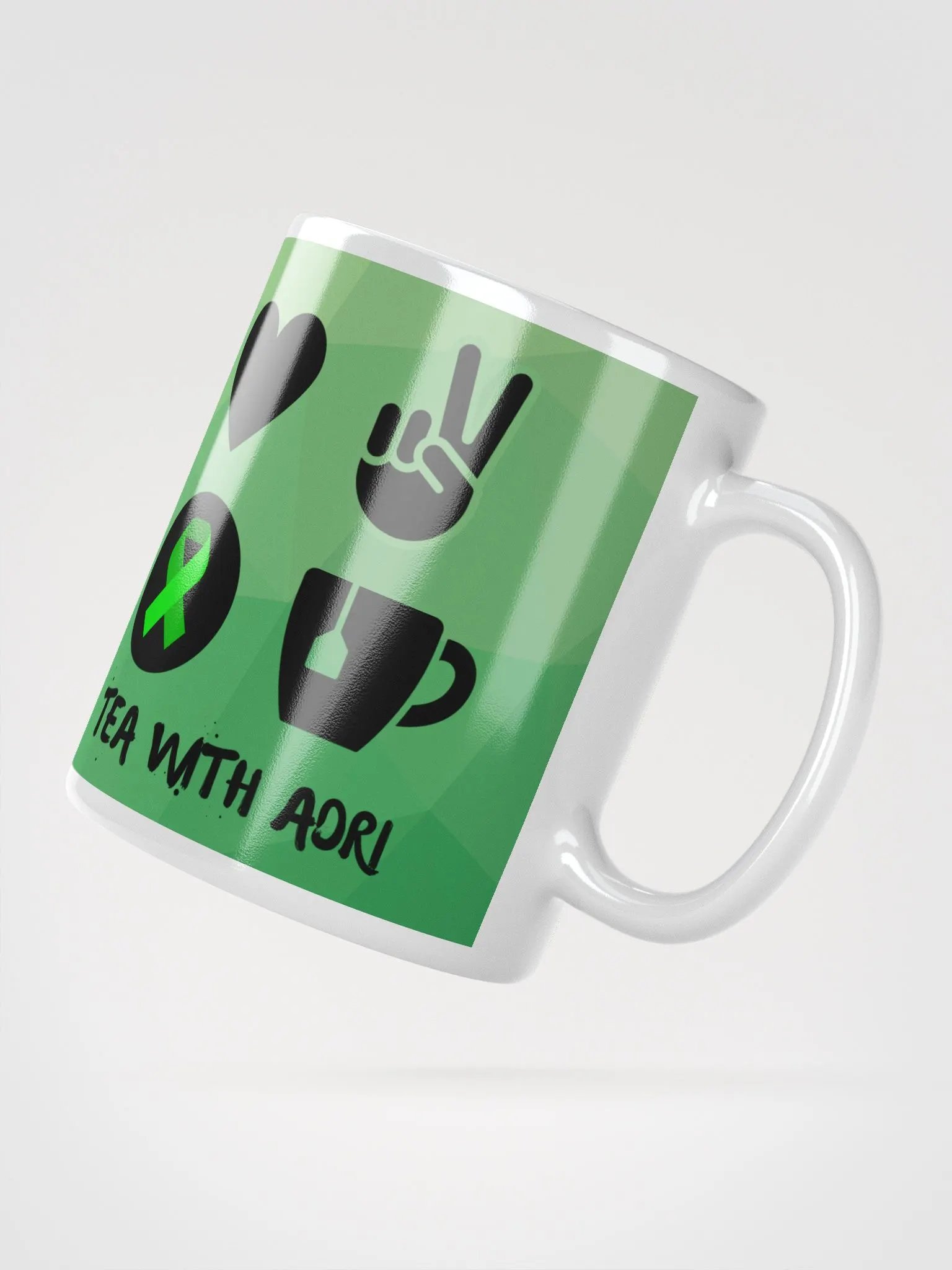 Love Peace Good Health and Good Tea Mug product image (2)