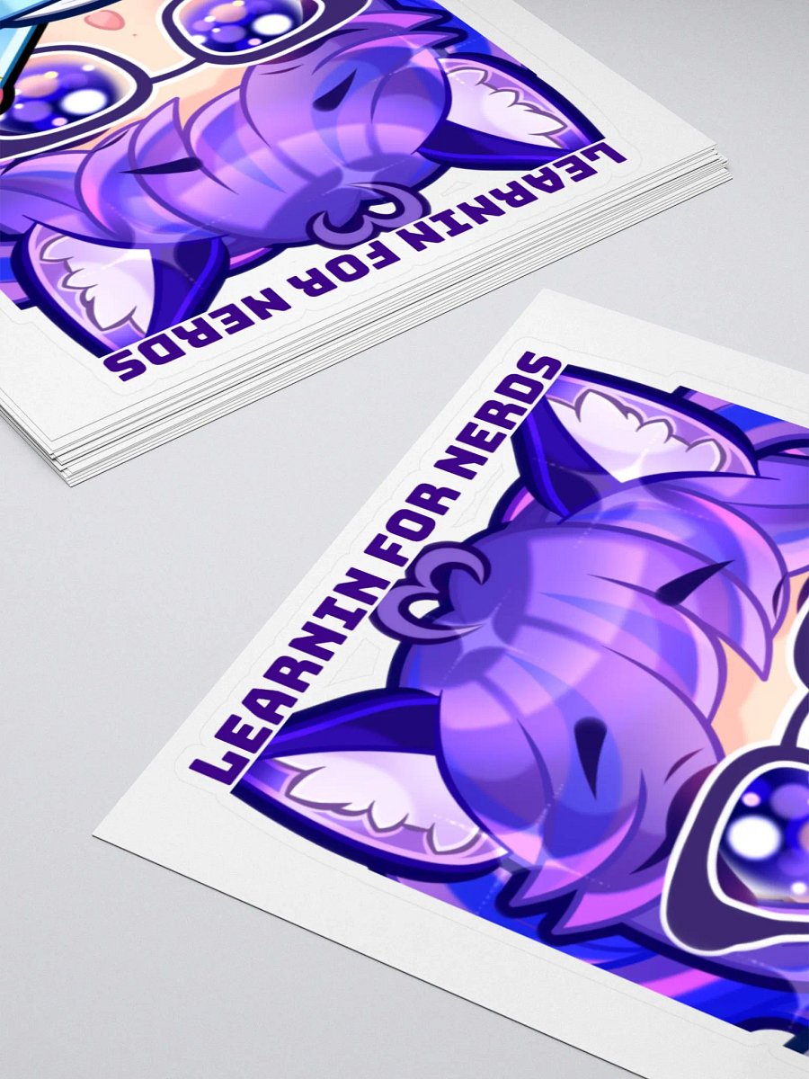 Learning for Nerd Sticker product image (4)