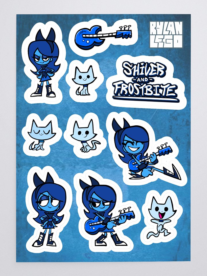 Shiver and Frostbite Sticker Sheet product image (2)