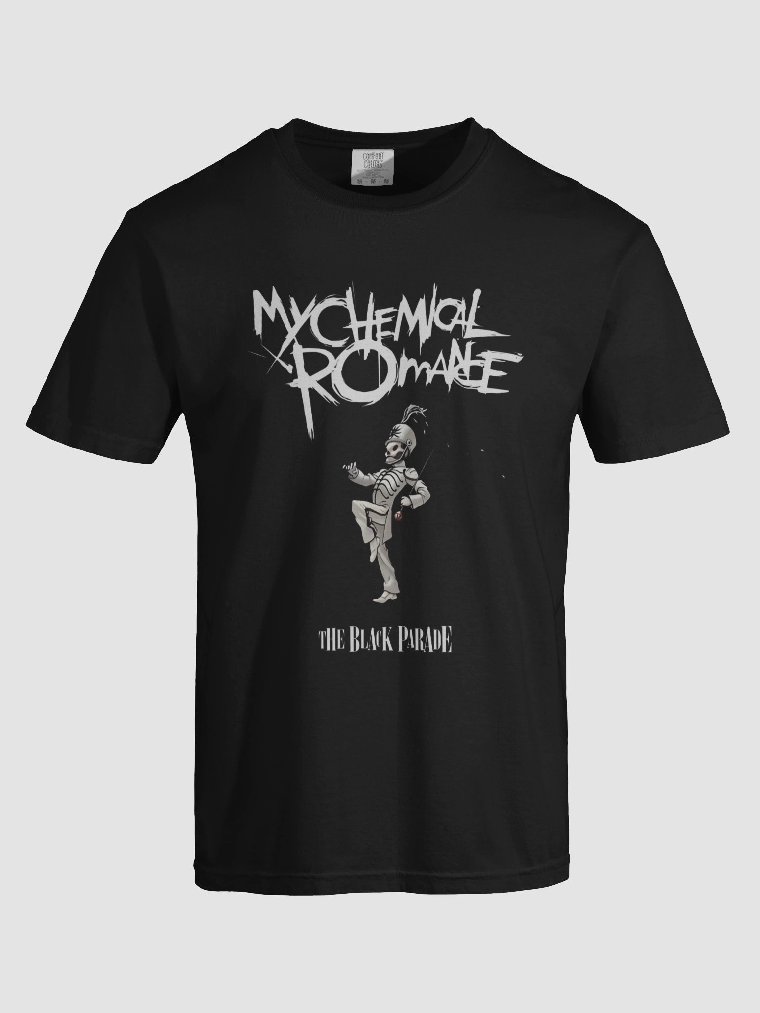 Skeleton Military Pose T-Shirt product image (7)