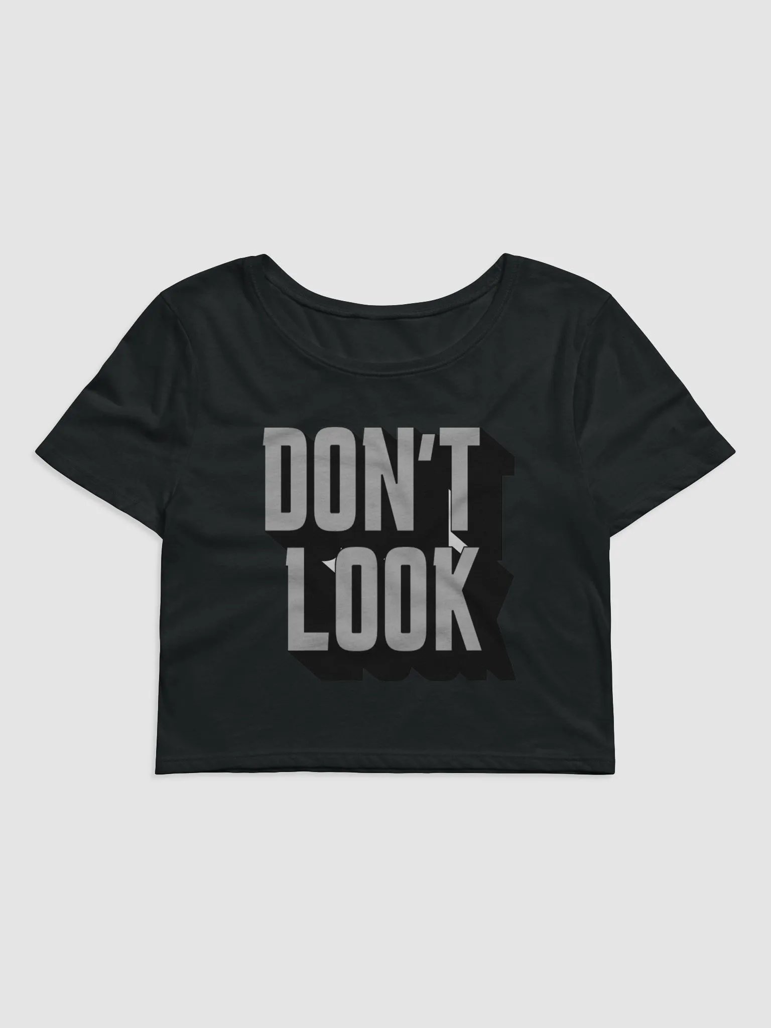 Enigmatic Message Women's Crop Tee product image (2)