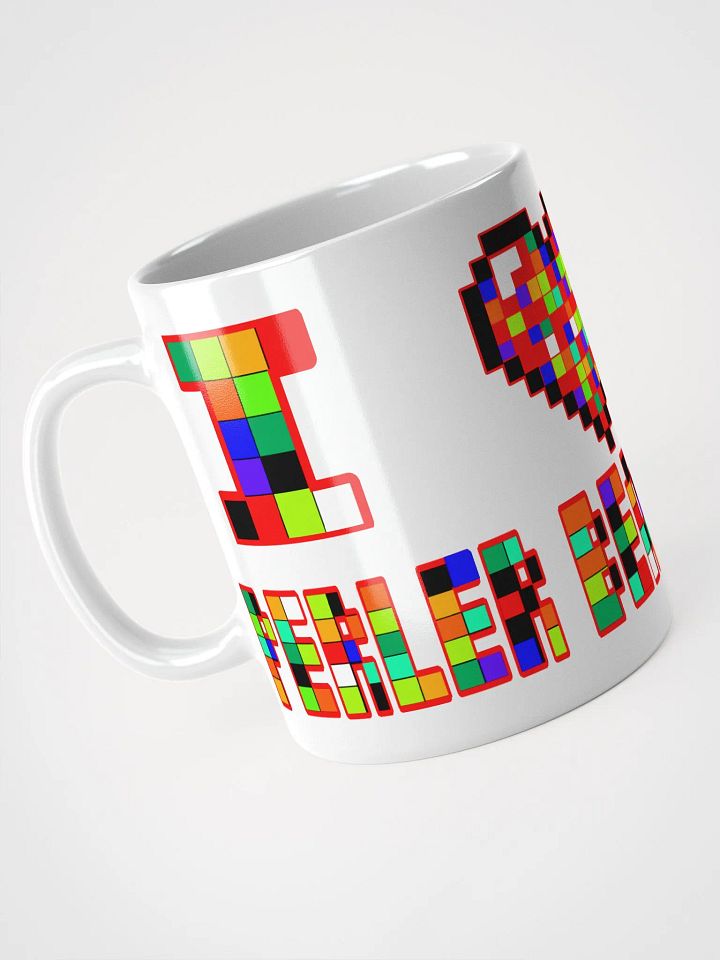 I Heart Perler Bead Mug product image (1)