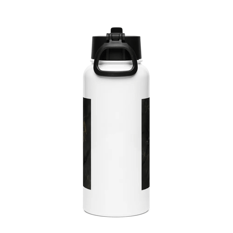 Marble White Stainless Steel Hydration Bottle product image (2)