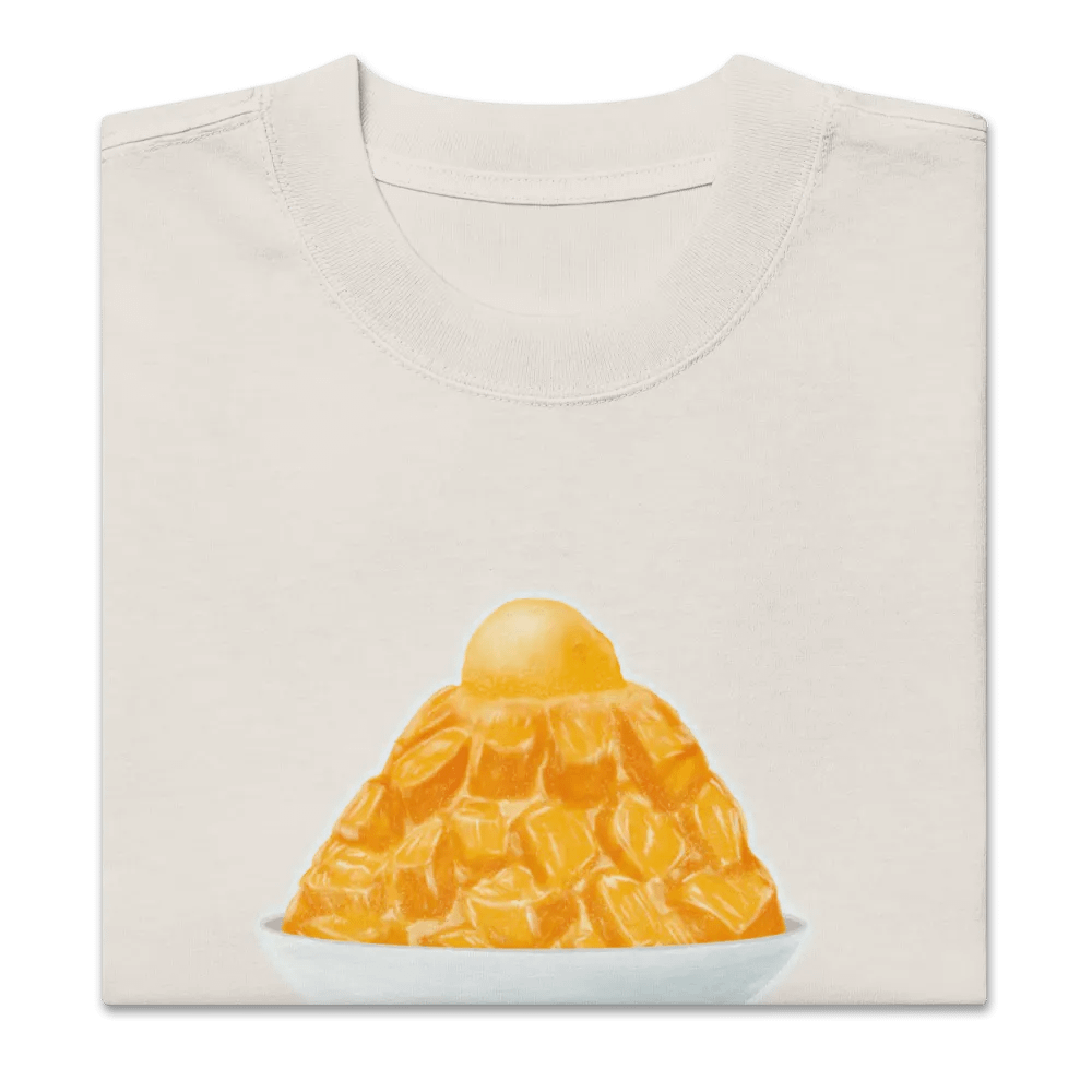 Summer dessert_Taiwan mango shaved ice Oversized T-Shirt product image (7)