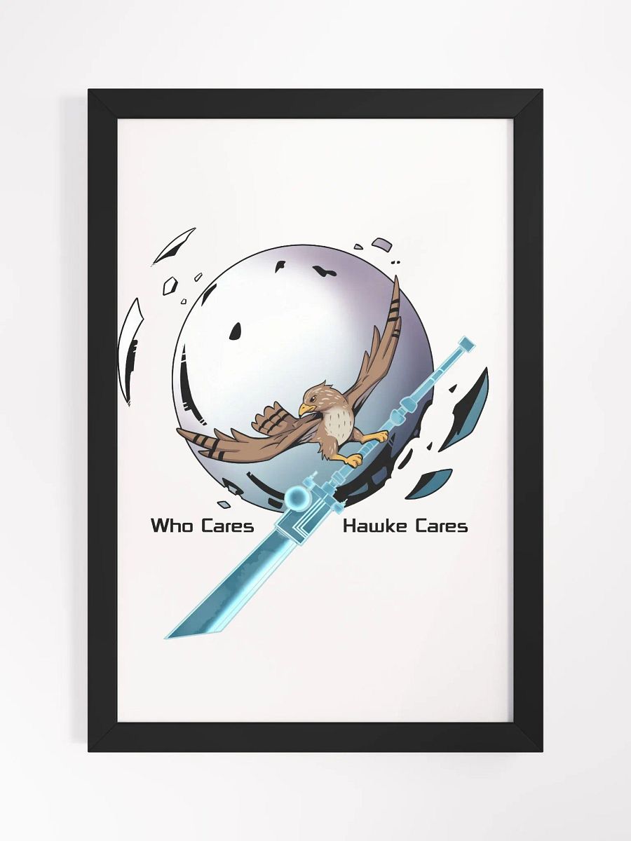 Who cares? Hawke cares! Framed print product image (2)