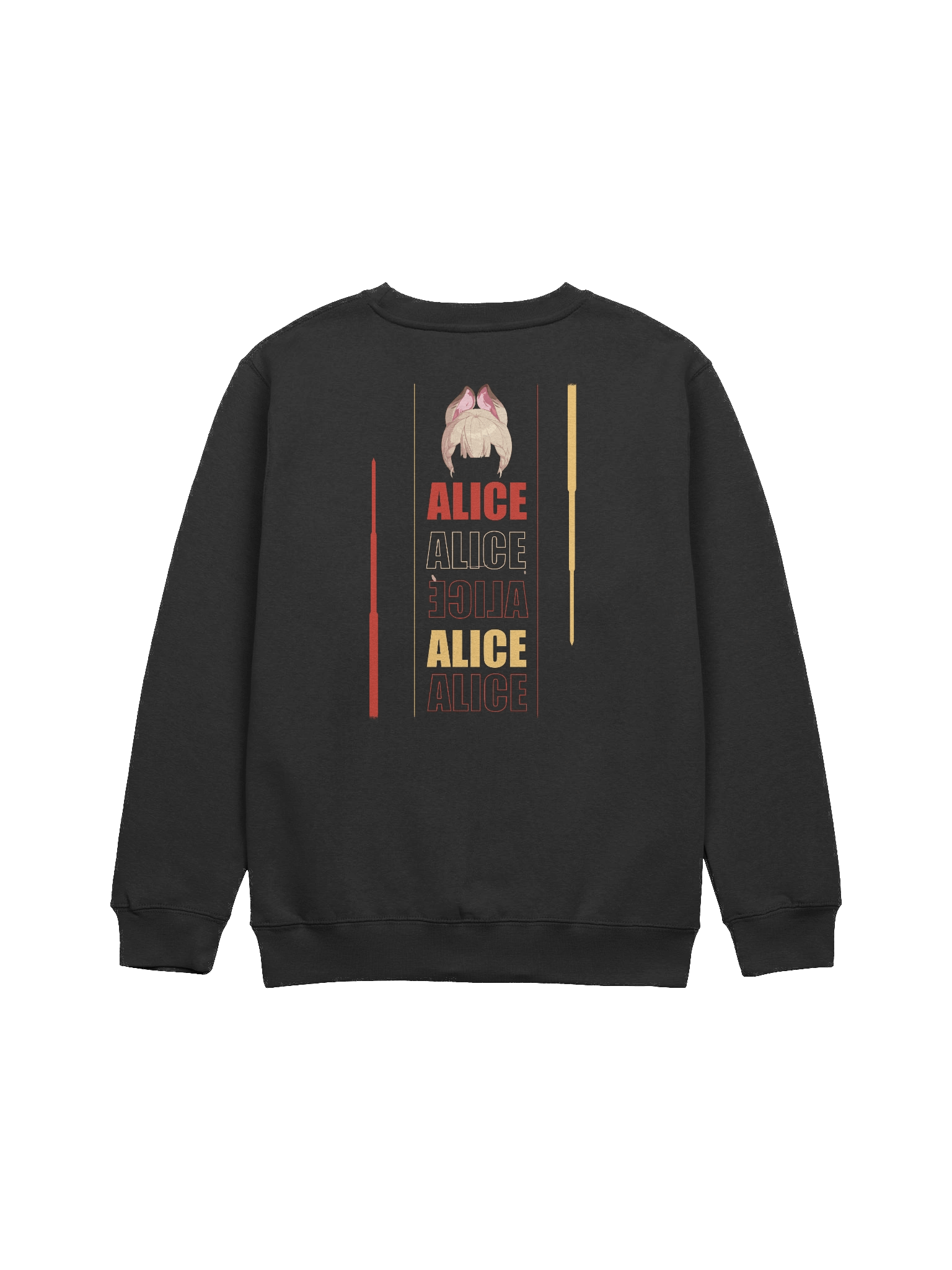 Alice Premium Crewneck Front and Back print Zenless Zone Zero product image (8)