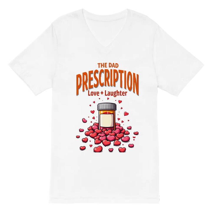 The Dad Prescription V-Neck Tee product image (6)