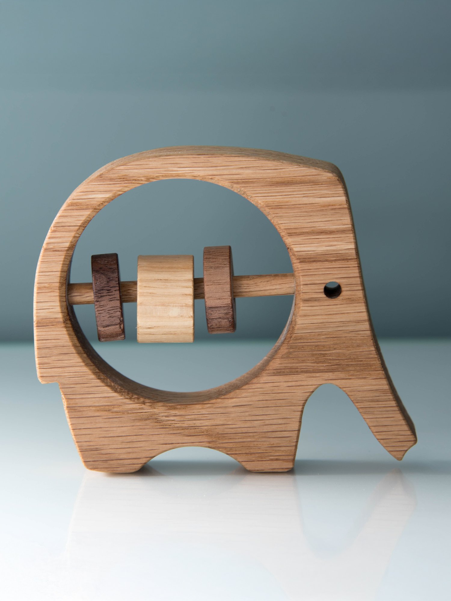 Elephant Wooden Baby Rattle Toy | Digital Plans product image (2)