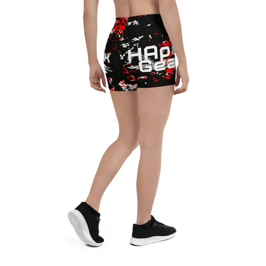 Shorts- White HApex Gear Black Logo product image (10)