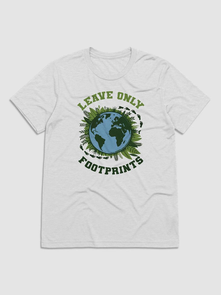 Leave Only Footprints, Care for Our Planet Triblend Tee product image (3)