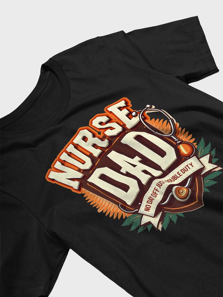 Double Duty Nurse Dad Graphic T-shirt product image (27)