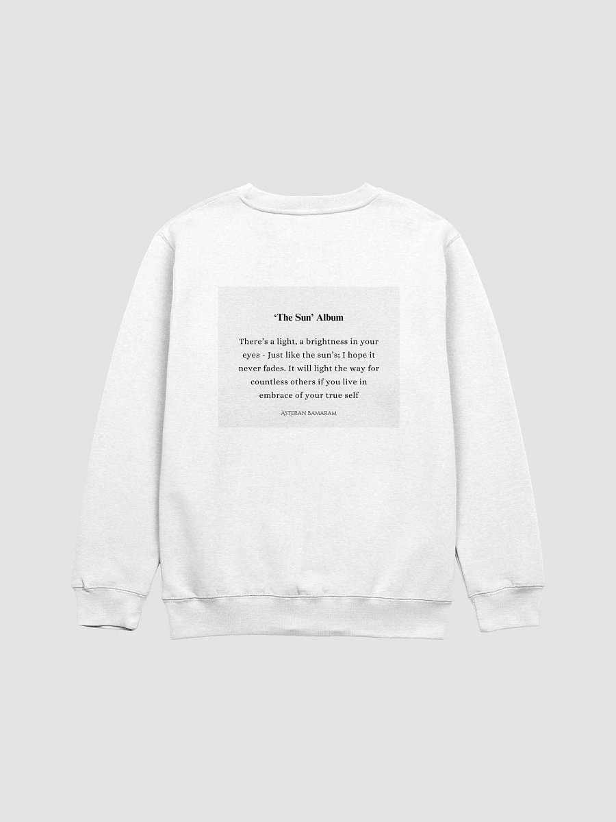 Copy of 'The Sun' Album Pre-release Sweater (White) product image (2)
