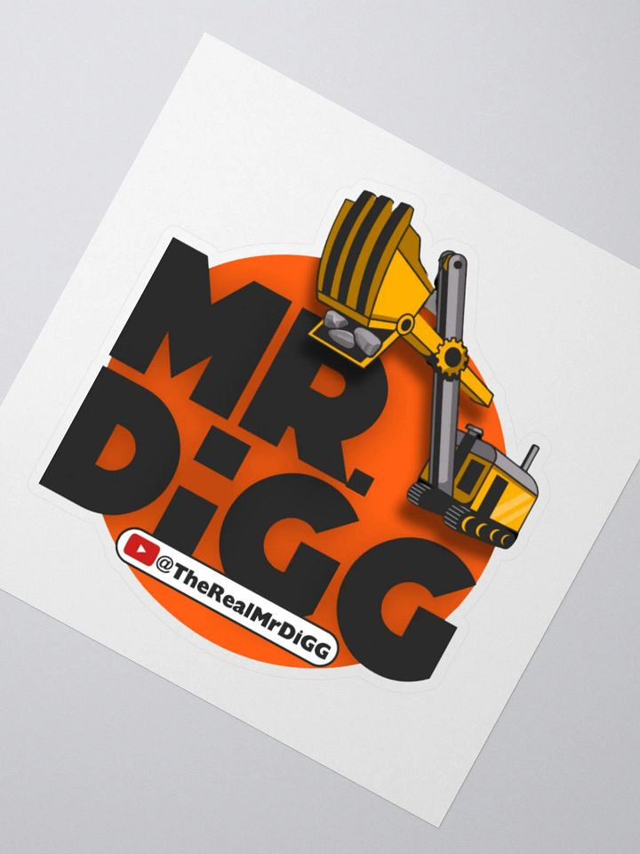 Mr. DiGG Vinyl Stickers product image (4)