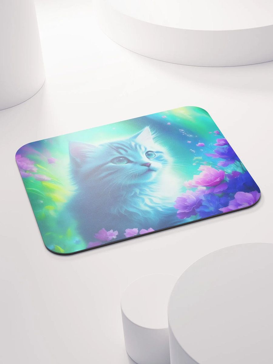 Enchanted Cat Garden Mouse Pad product image (5)