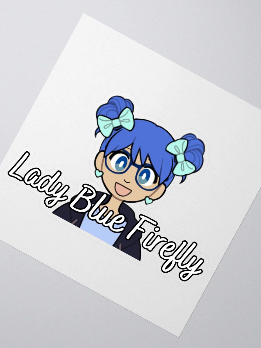 LadyBlueFirefly PNG Happy Sticker product image (2)