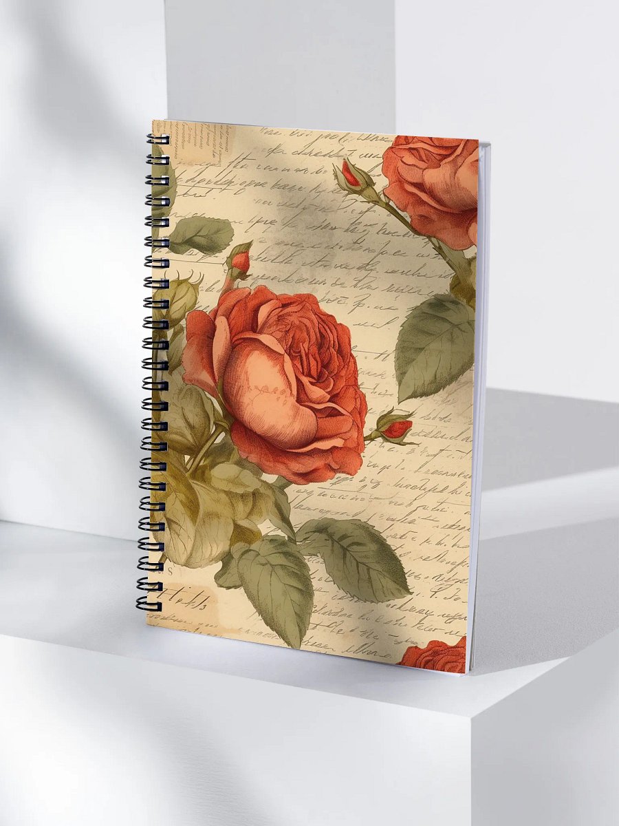 Vintage Rose: Spiral Notebook product image (4)