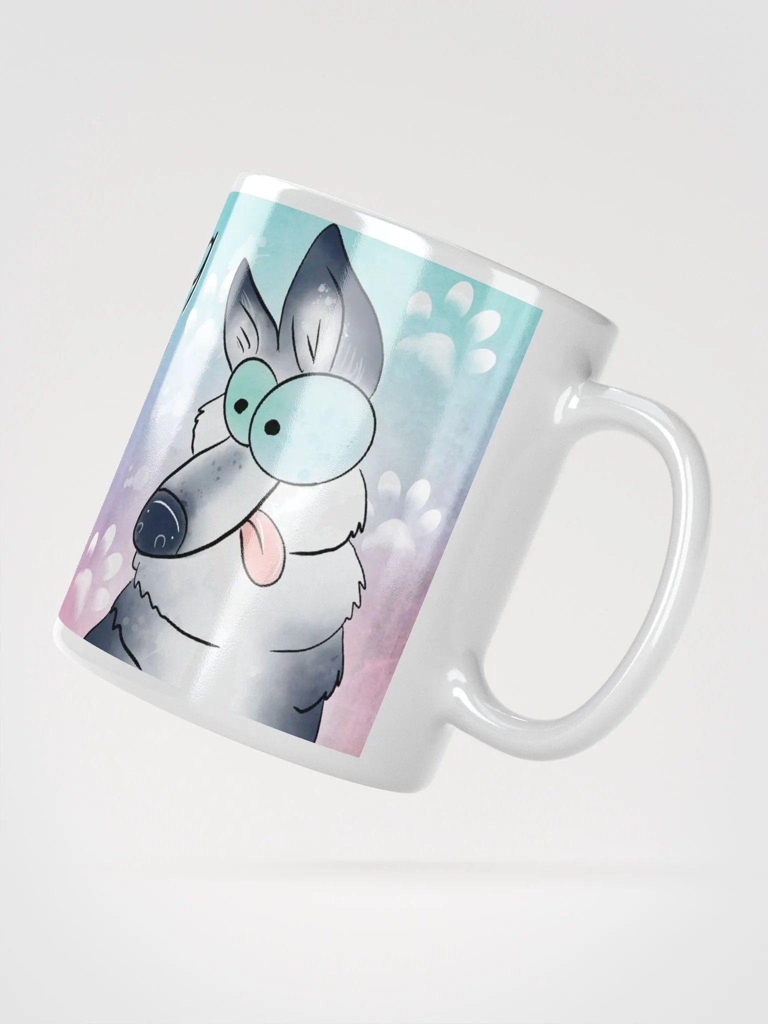 Morning Coffee with My Husky Mug product image (4)