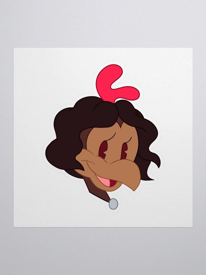 Chelsai Chicken Die Cut Sticker product image (1)