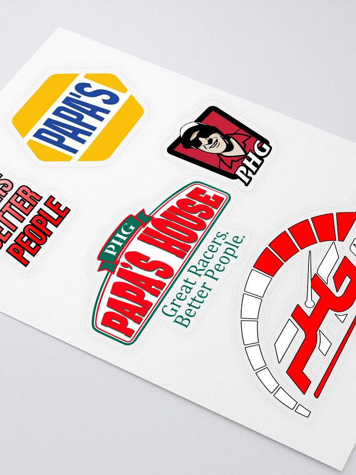 PHG Racing Team Sticker Collection product image (2)