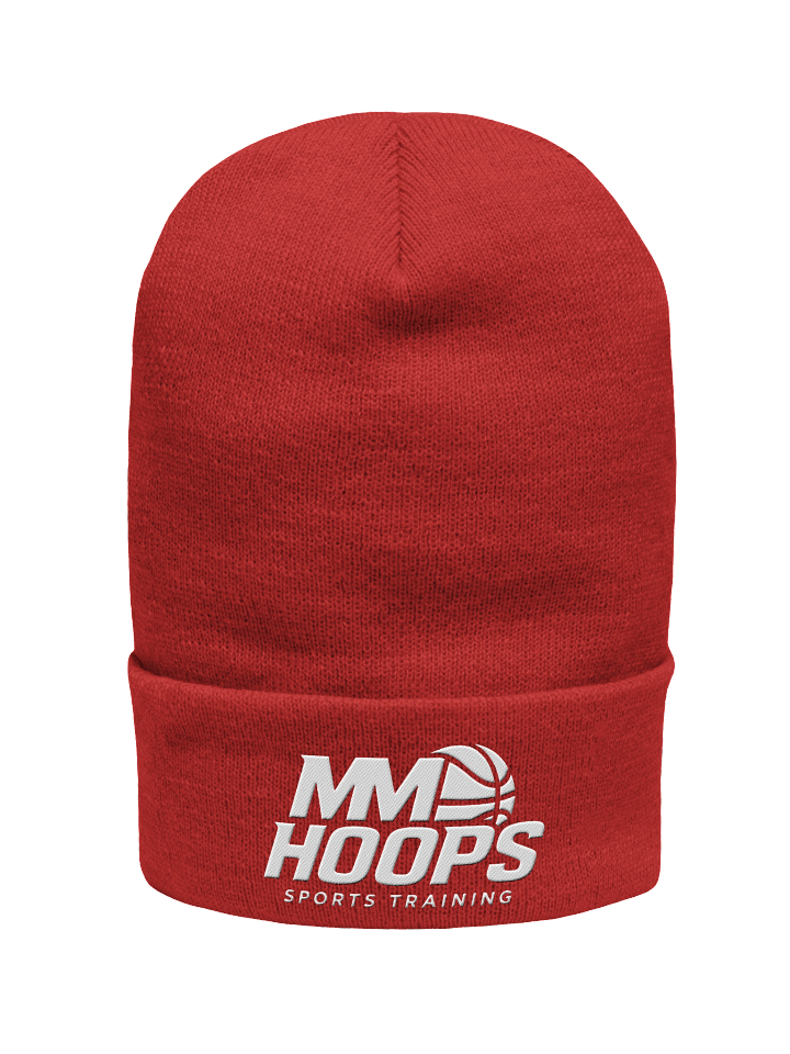 MM Hoops Red Beanie product image (1)