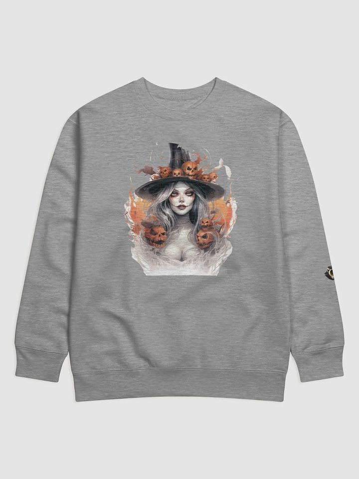 Spooky Pumpkin Hat Skeleton Sweatshirt product image (5)