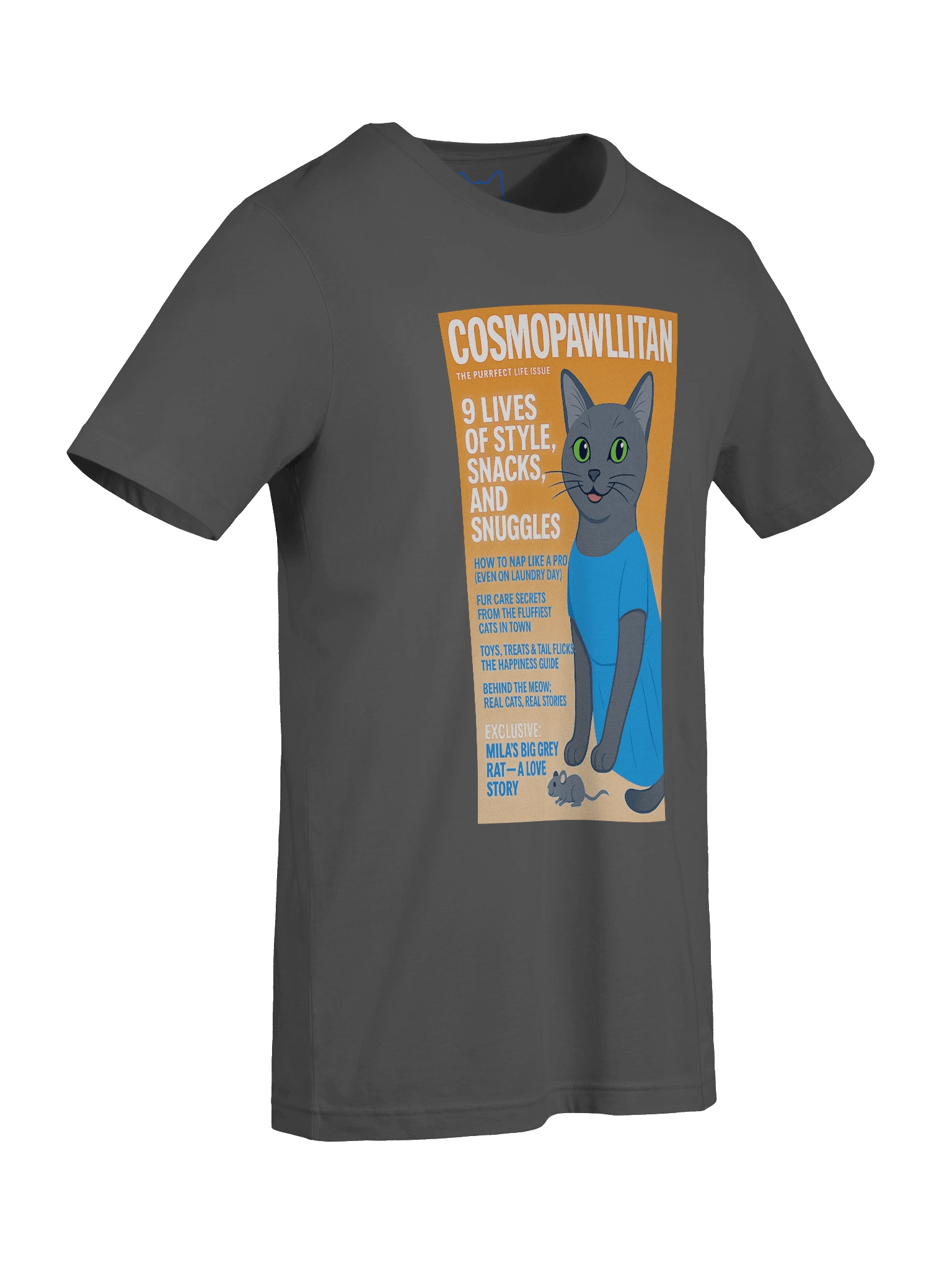 Cosmopawllitan Magazine Parody Unisex T-Shirt product image (21)