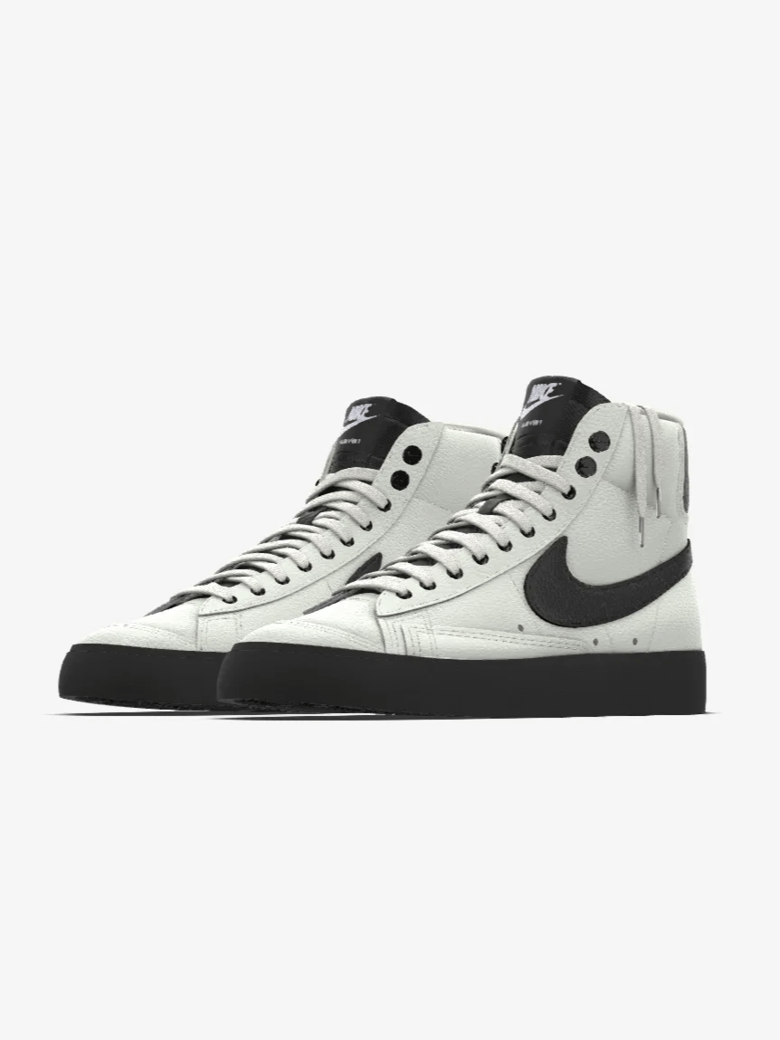N1K3-C1TY Subvert Blazer High - Bone product image (1)