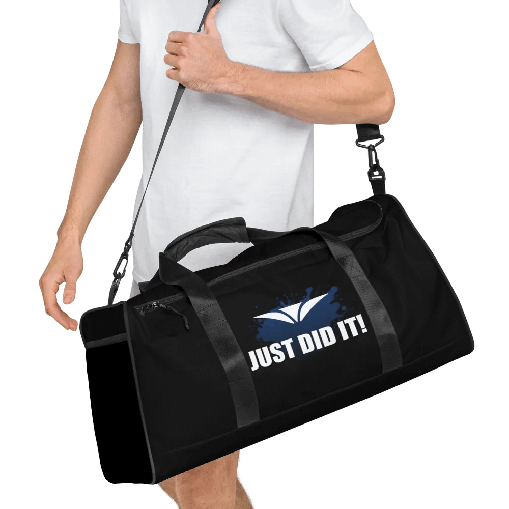 Just Did It! Blue Splatter Duffle Bag product image (8)