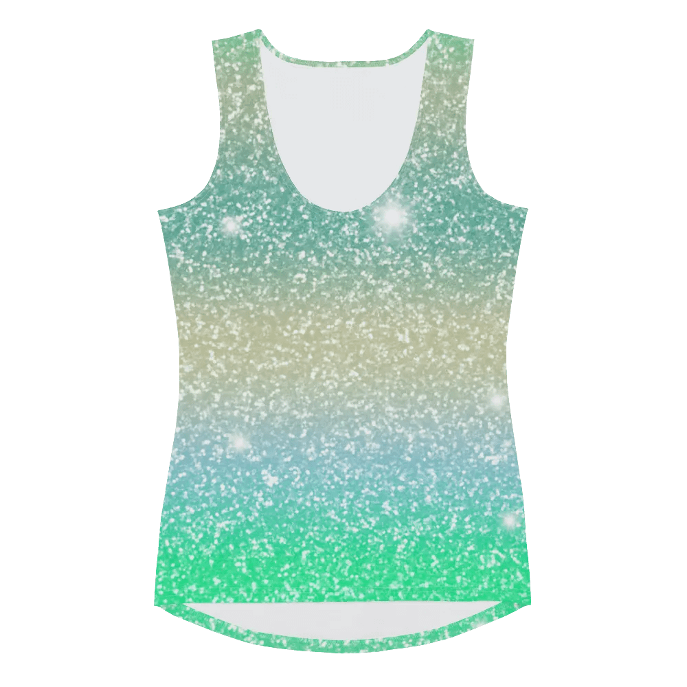 Glitter Unicorn Texture Design Tank Top (2) product image (3)