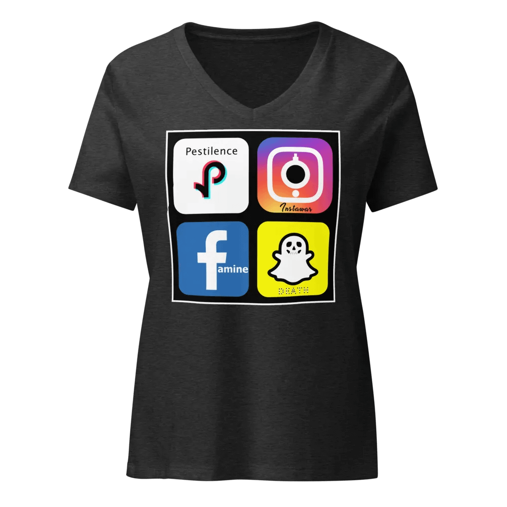 4 apps of the Apocalypse V Neck product image (3)