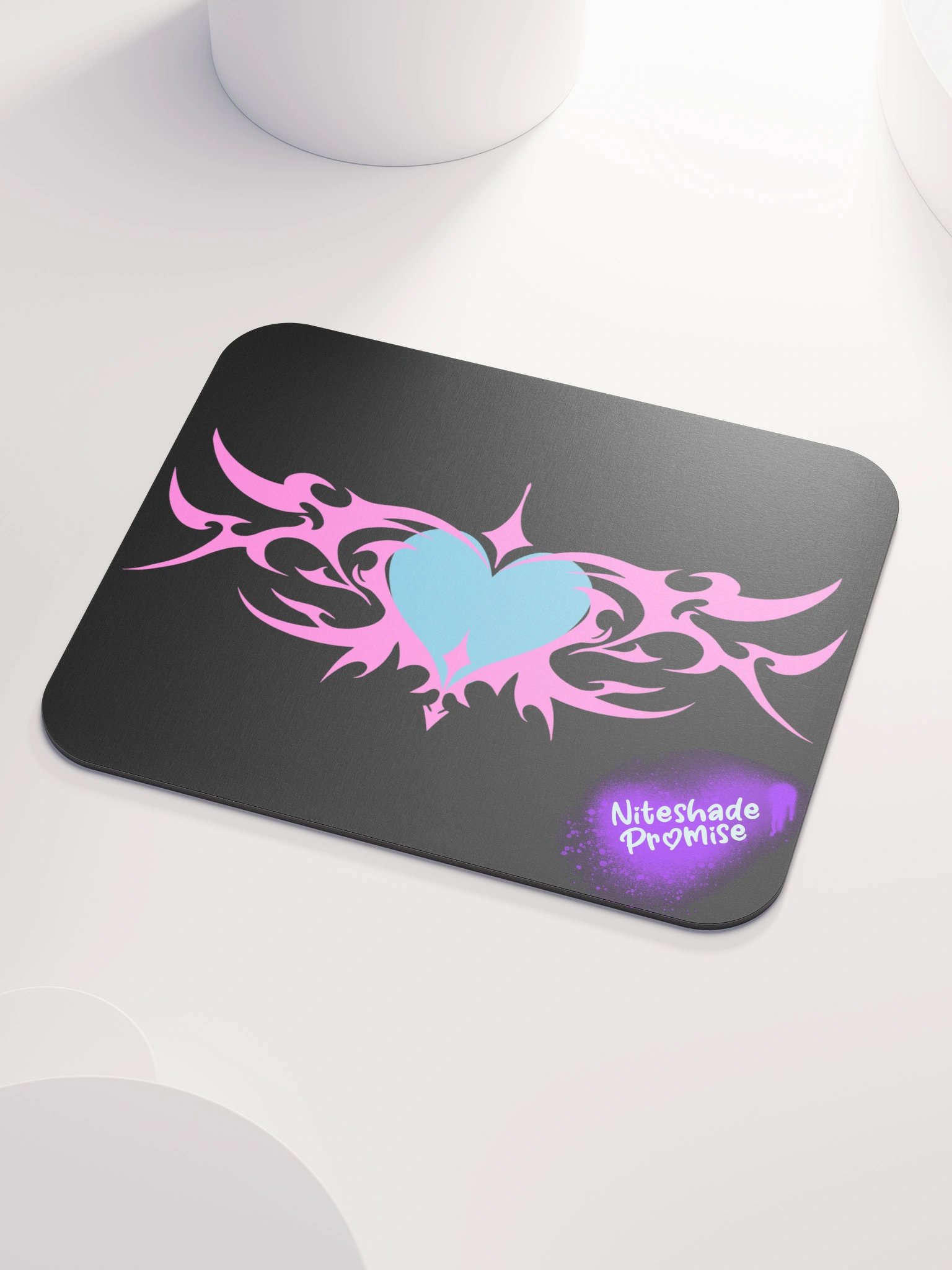 Niteshade Heart Mouse Pad product image (3)