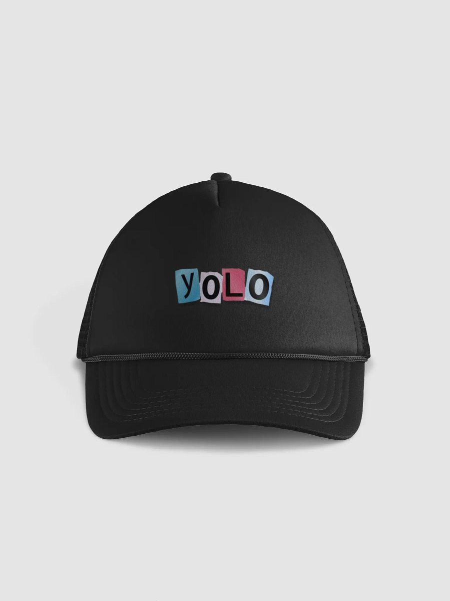 YOLO Bold Foam Trucker Hat product image (1)