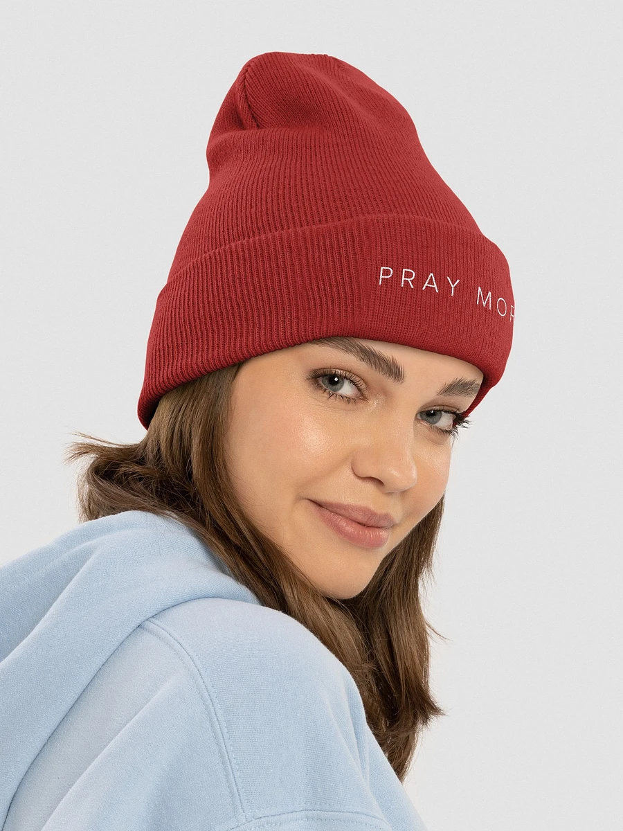 Pray More - Beanie (Many Colors) product image (4)
