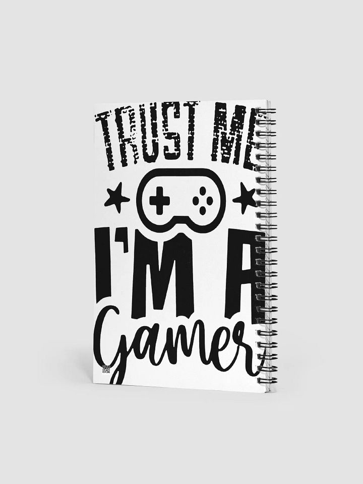 🎮 Gamer's Trust Spiral Notebook – "Trust Me, I'm a Gamer" Edition 🕹️📓 product image (2)