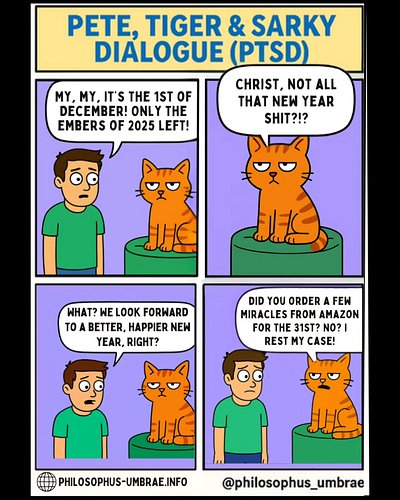 Monday Edition - have a great start to your December everyone!

Meet Pete and his cat, Tiger, they both live with neurodiverg...