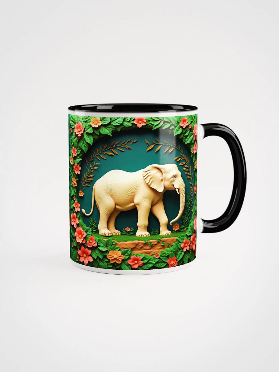 Ornate Elephant Duo Ceramic Mug product image (7)