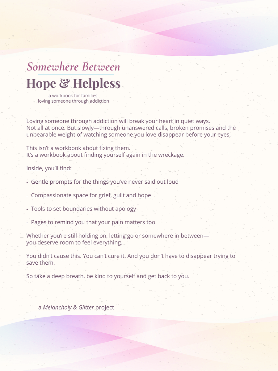 Somewhere Between Hope & Hopeless product image (5)