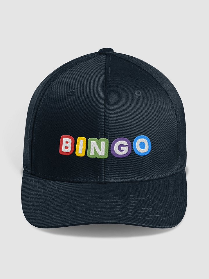 Original Embroidered Bingo Letters Fitted Hat product image (5)