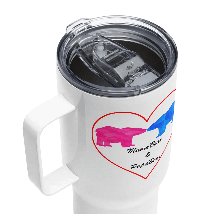 Mama & Papa Bear Tumbler with Handle product image (4)
