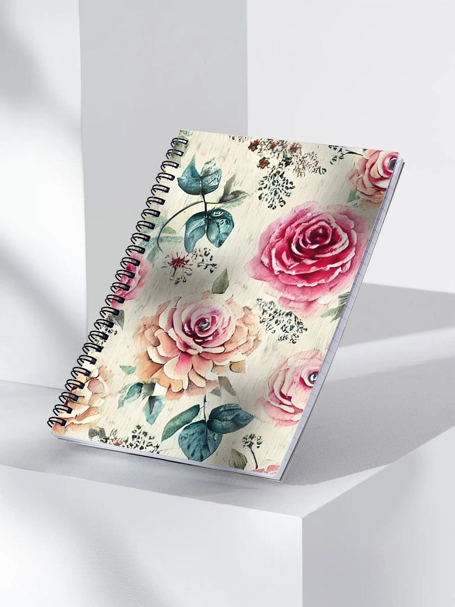Shabby Chic Floral Notebook product image (3)