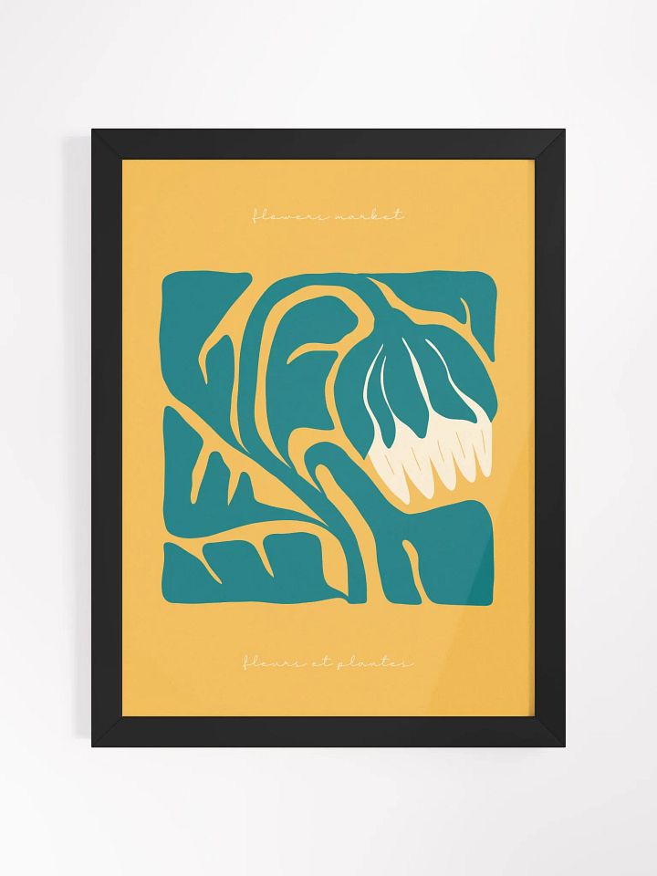The Quiet Bloom - Framed Poster product image (1)